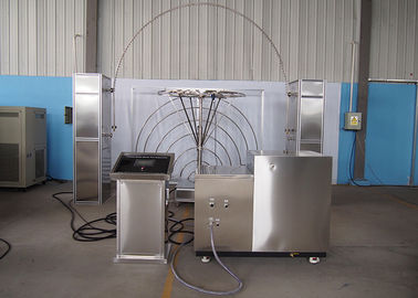 IPX3 IPX4 Komora testowa wody rozbryzgowej / Laboratoryjny sprzęt testujący z oscylacją